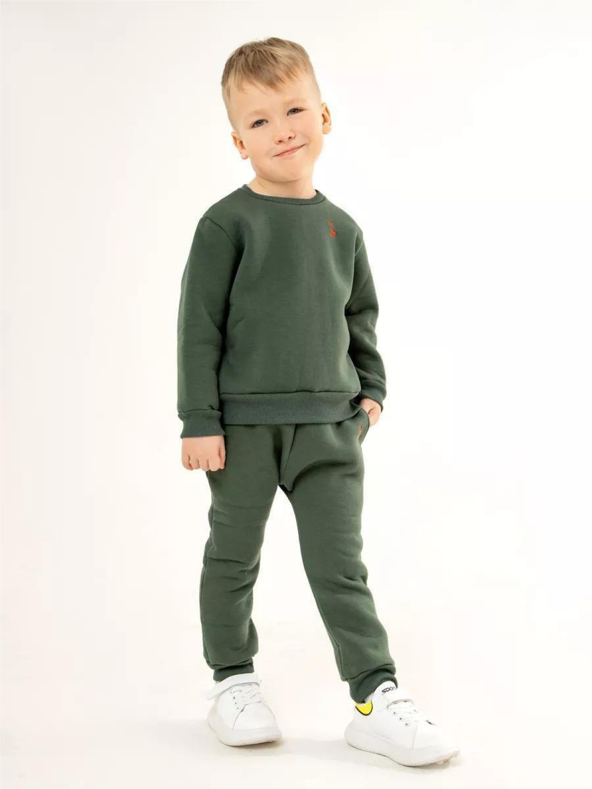 Спортивный детский костюм с начесом из футера