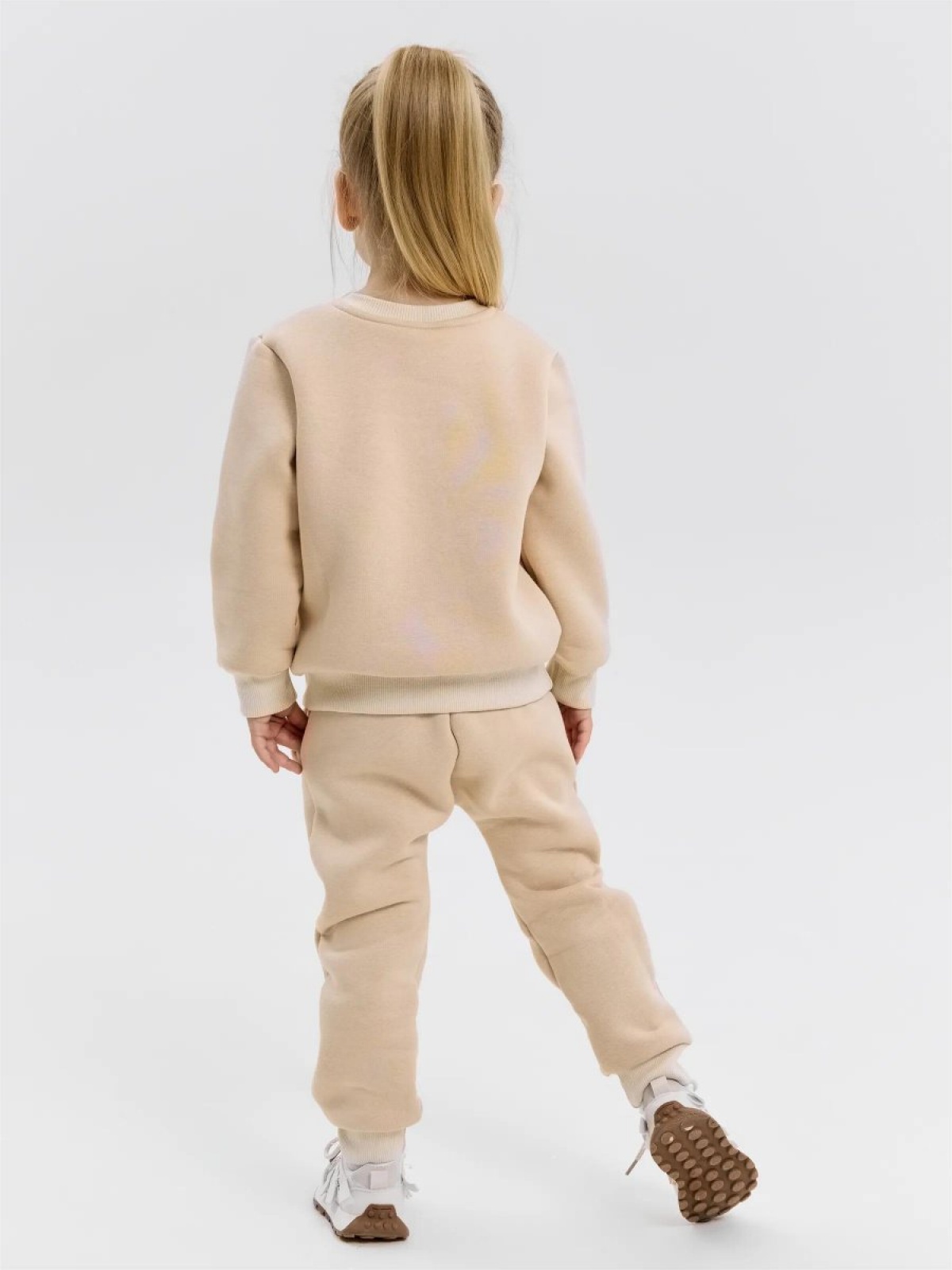 Костюм детский теплый с начесом из футера