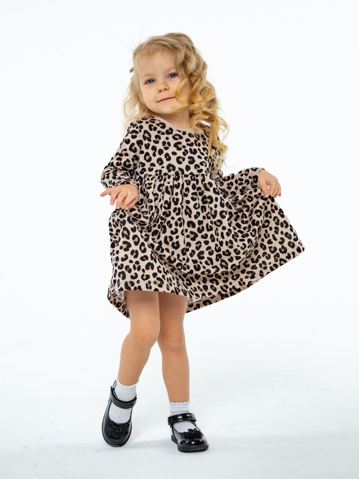 Платье детское в садик длинный рукав 