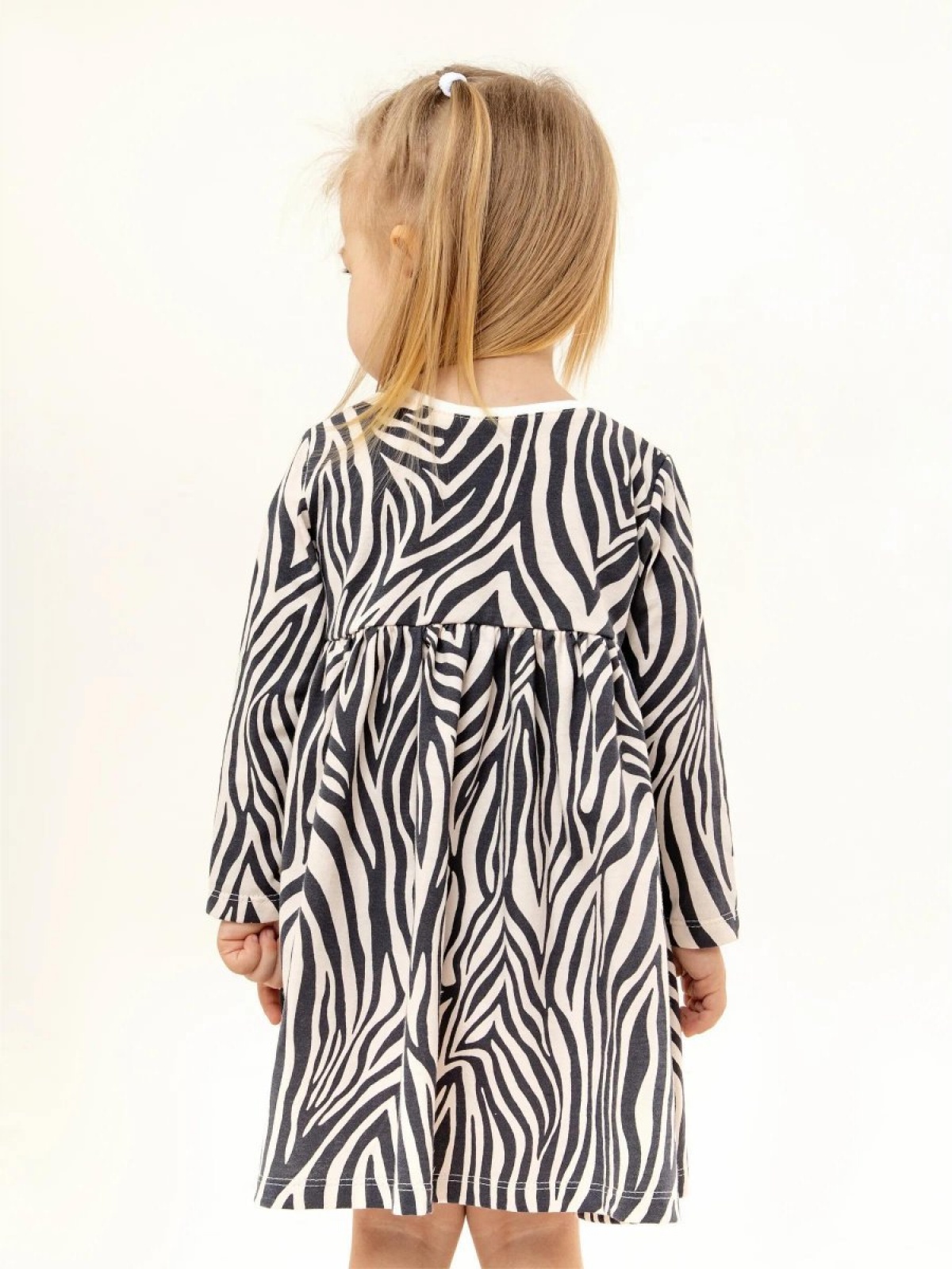 Платье детское в садик с длинным рукавом 