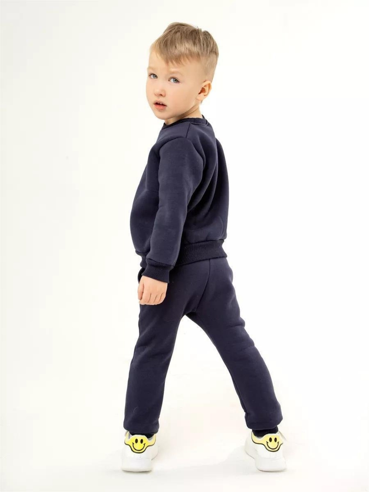 Детский костюм с начесом спортивный из футера