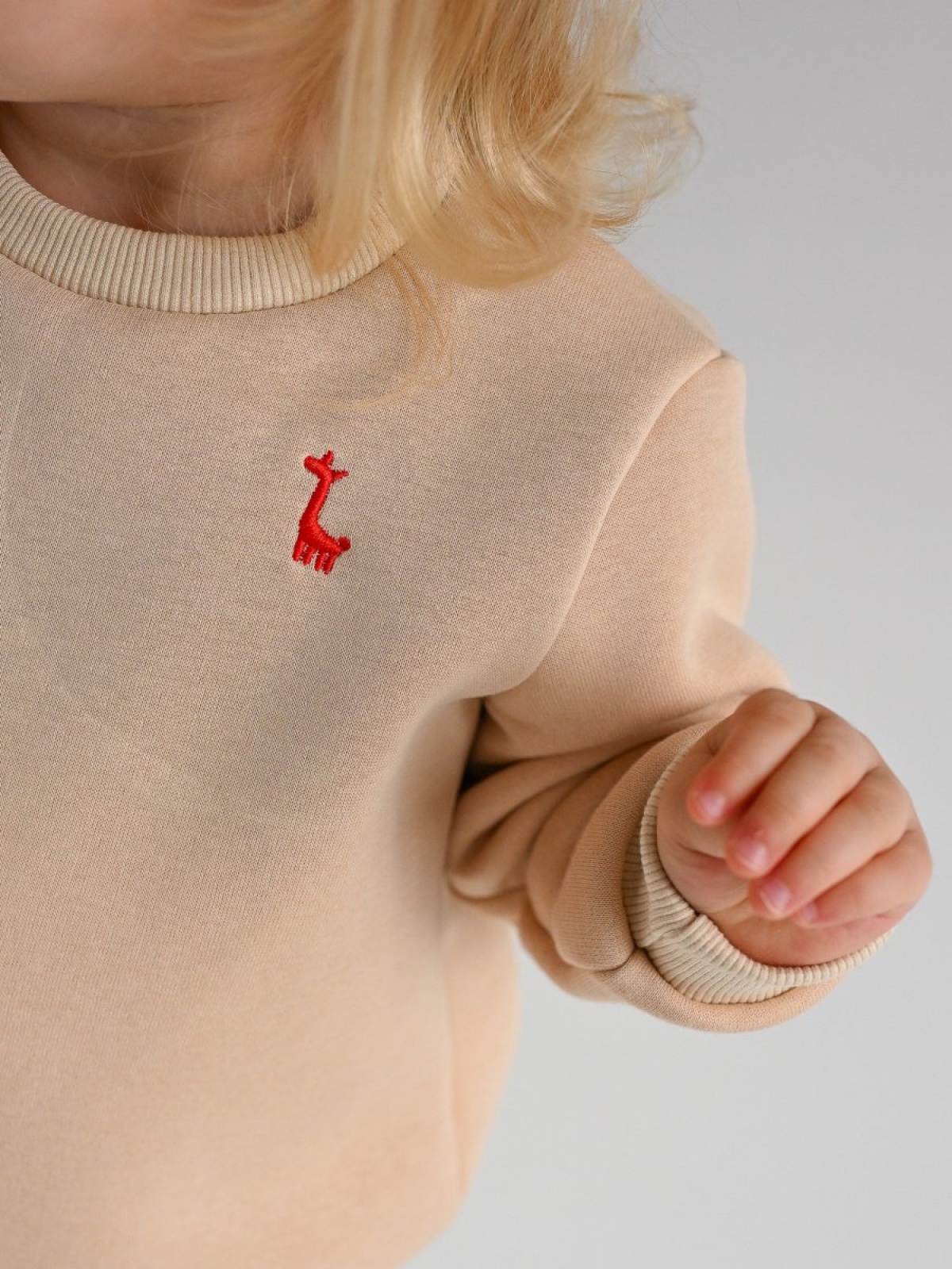 Костюм детский теплый с начесом из футера