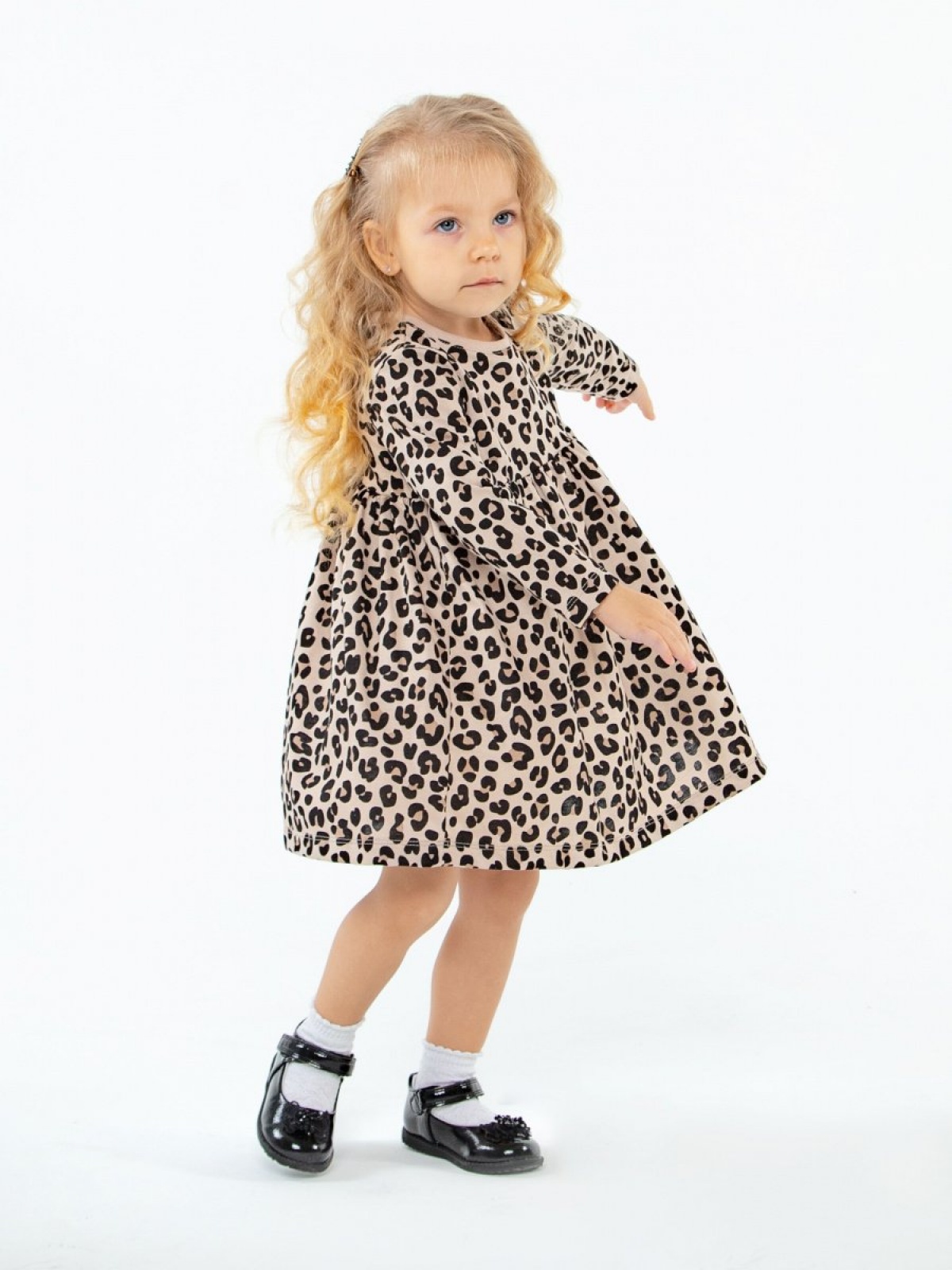 Платье детское в садик длинный рукав 