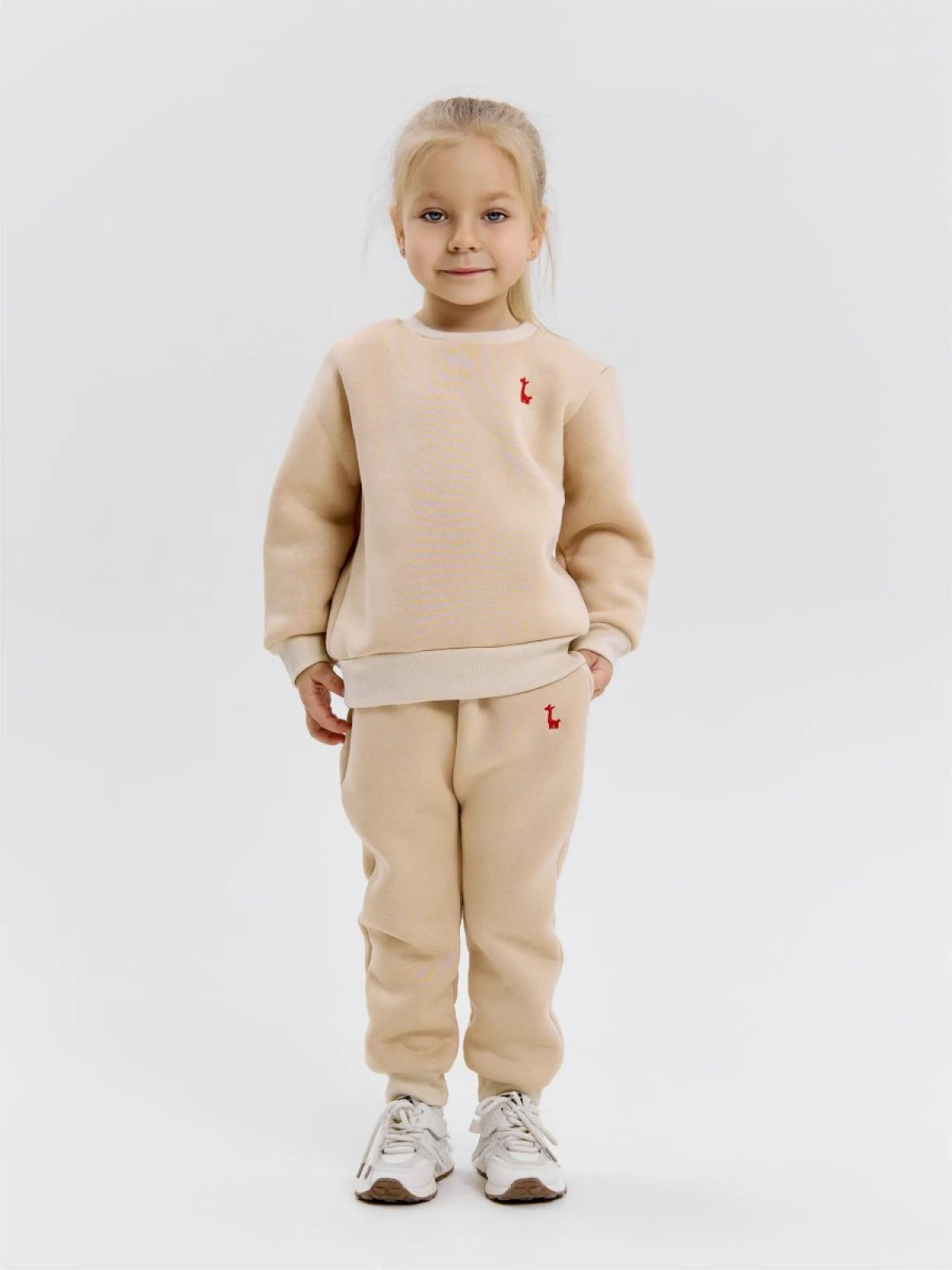 Костюм детский теплый с начесом из футера