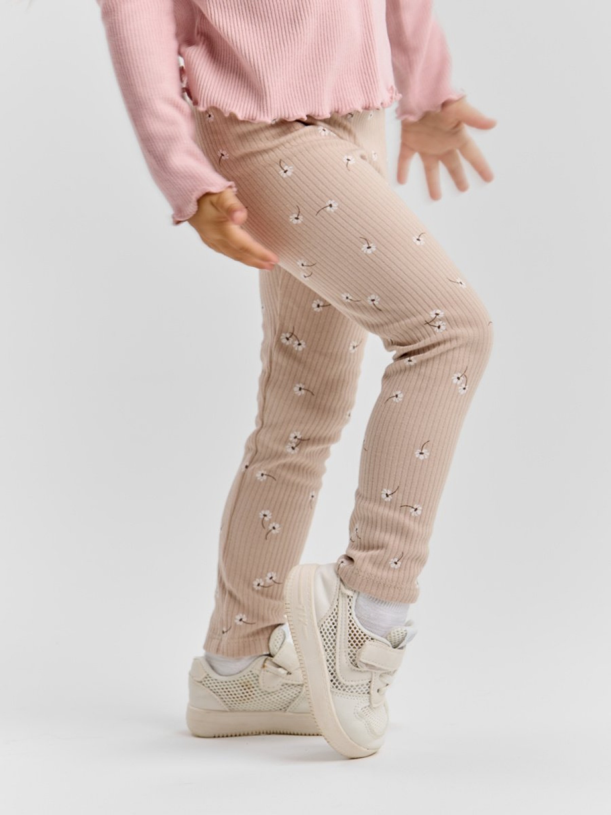 Лосины (легинсы) в рубчик детские набор