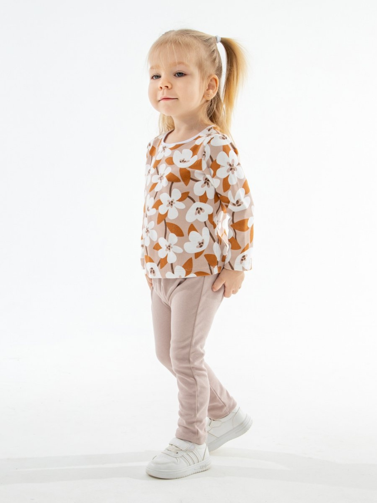 Костюм с леггинсами для девочки в садик 