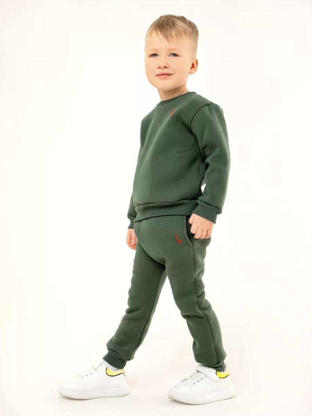 Спортивный детский костюм с начесом из футера
