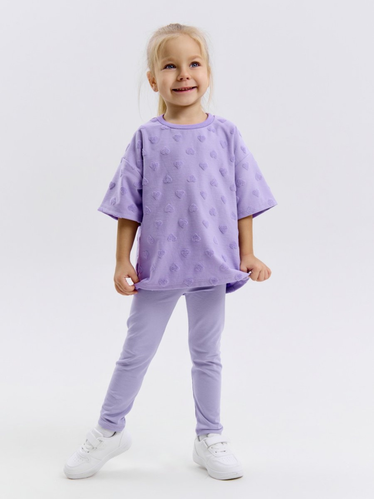 Костюм футболка и легинсы в садик