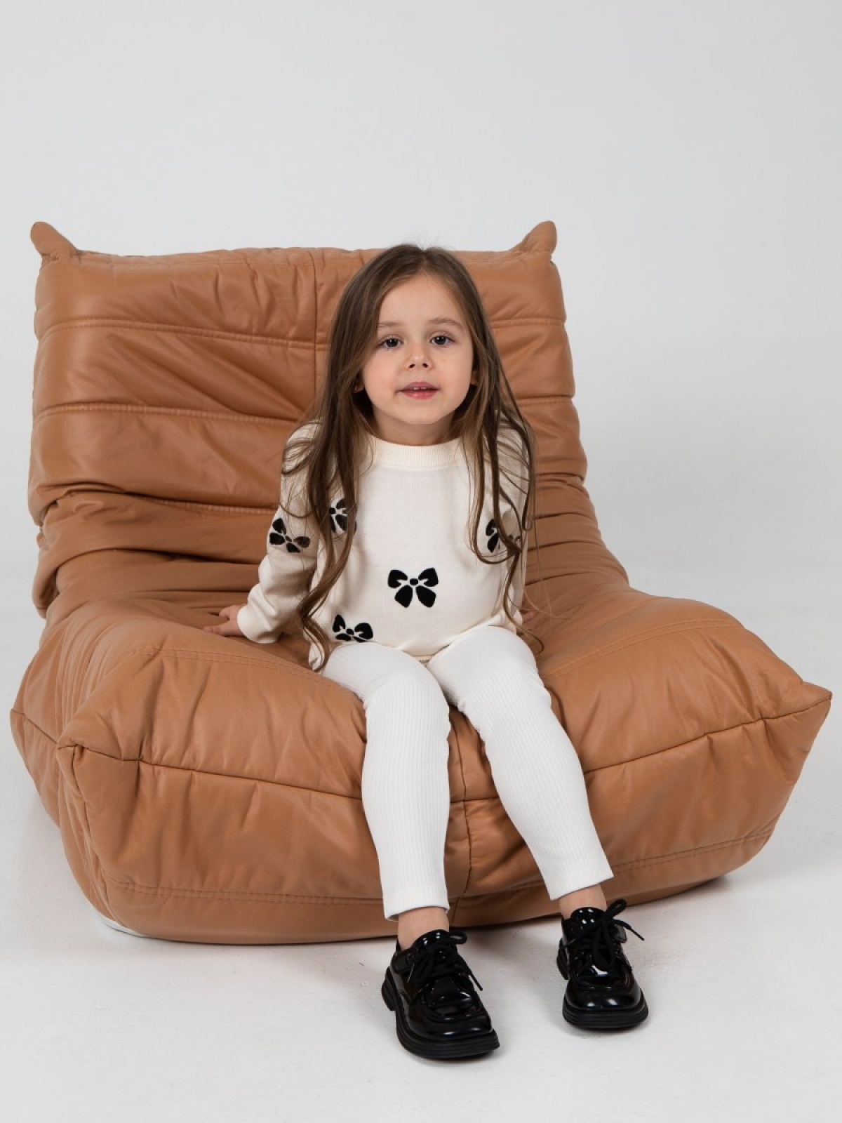 Леггинсы лапша 2 шт / Лосины в рубчик 2 шт