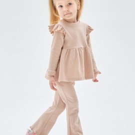 Костюм&nbsp;для девочки (лонгслив&nbsp;+&nbsp;брюки):


	Лонгслив &mdash; удлинённая кофточка с д...