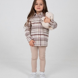 Эти стильные лосины станут отличным дополнением к гардеробу девочки. Они идеально подходят как дл...