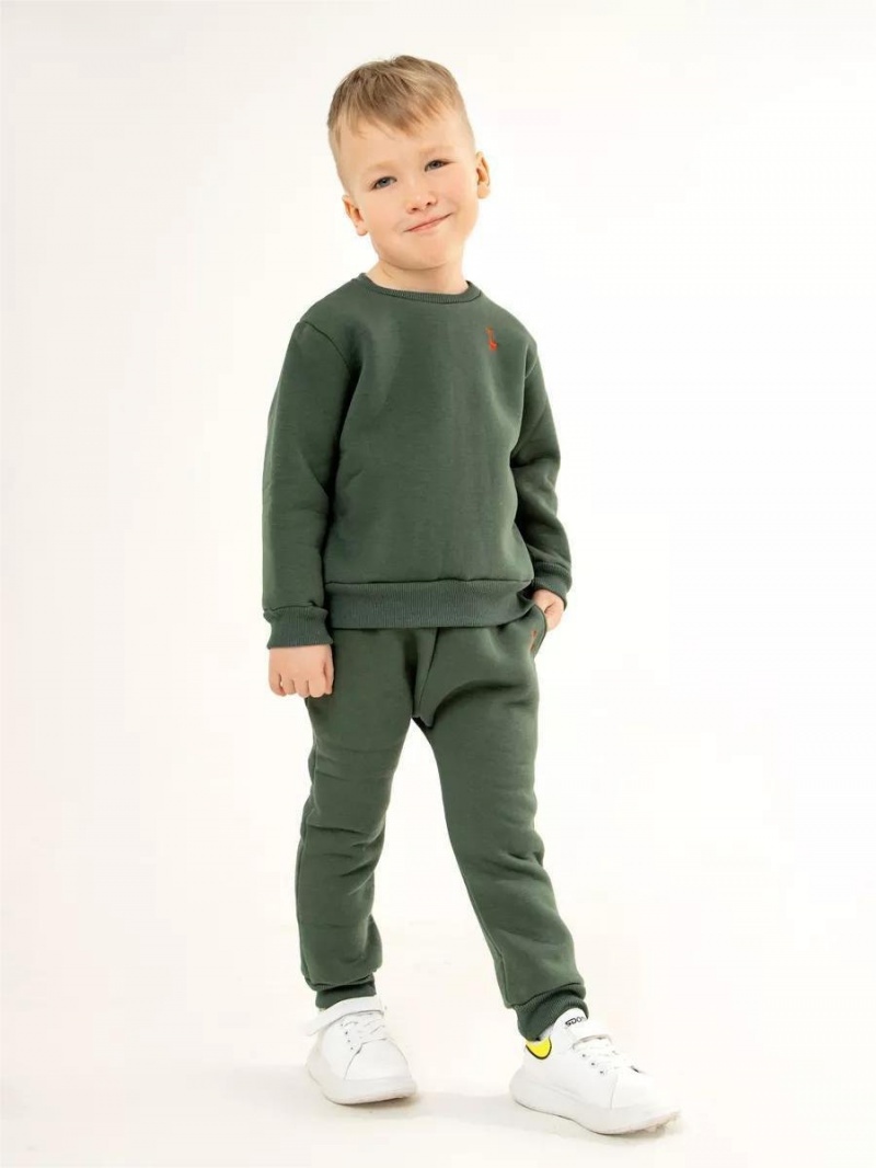Спортивный детский костюм с начесом из футера