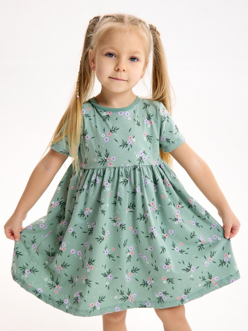 Платье нарядное в садик с коротким рукавом