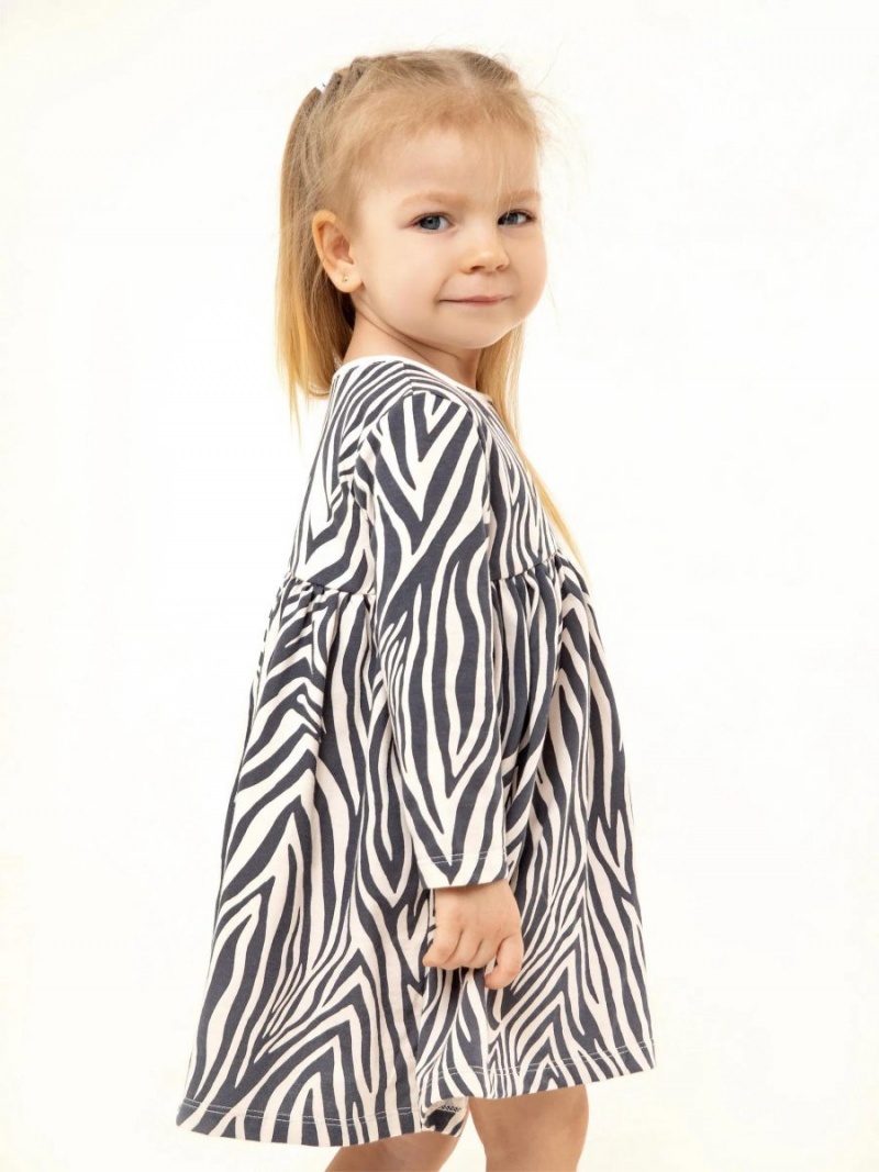 Платье детское в садик с длинным рукавом 