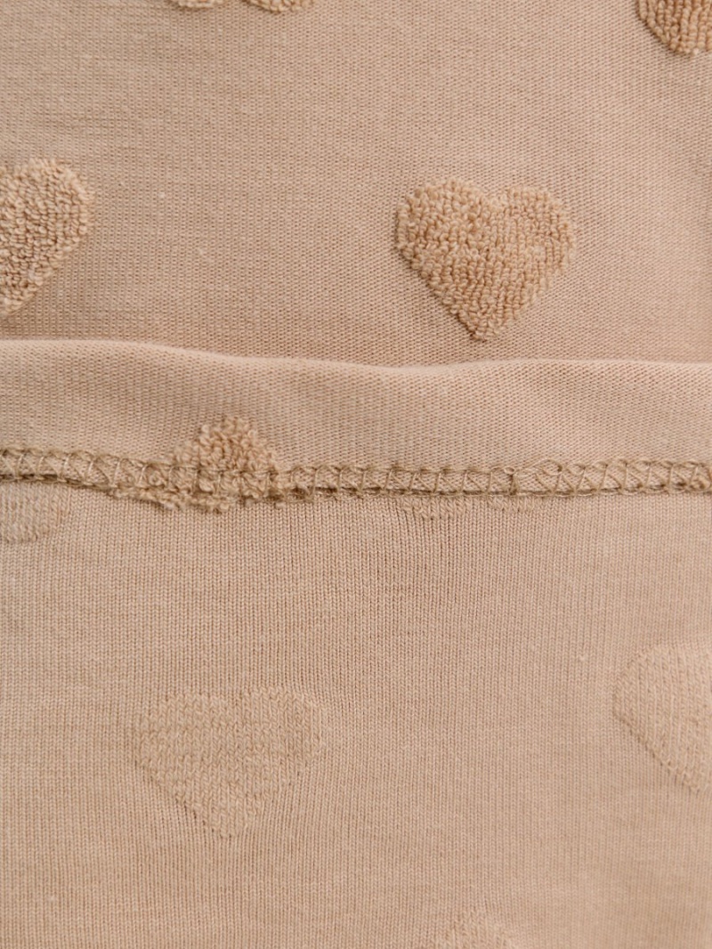 Костюм детский бежевый брюки и футболка