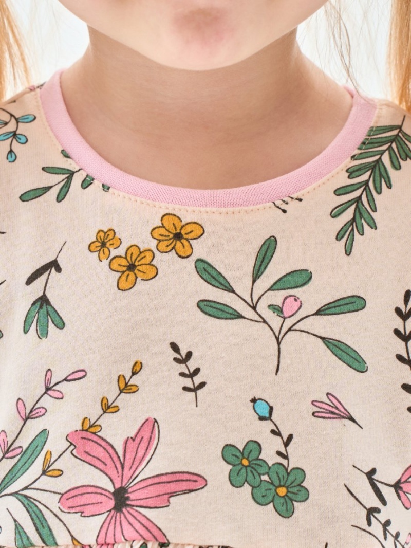 Платье нарядное в садик с коротким рукавом 