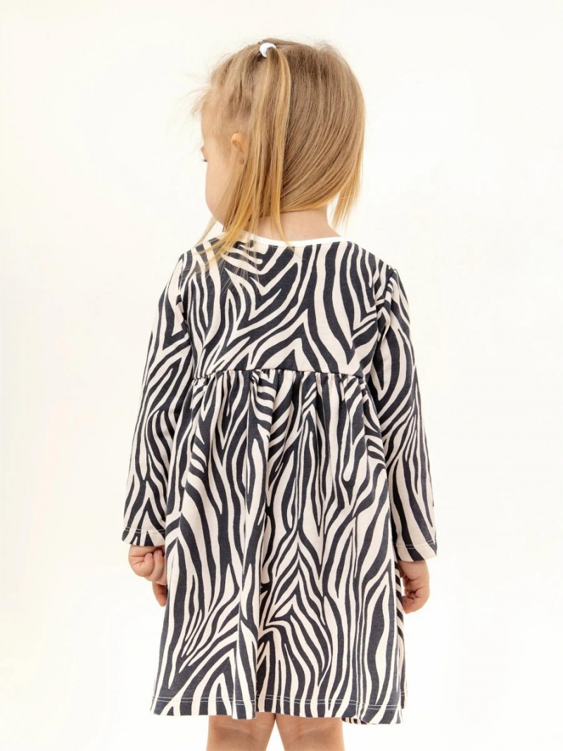 Платье детское в садик с длинным рукавом 