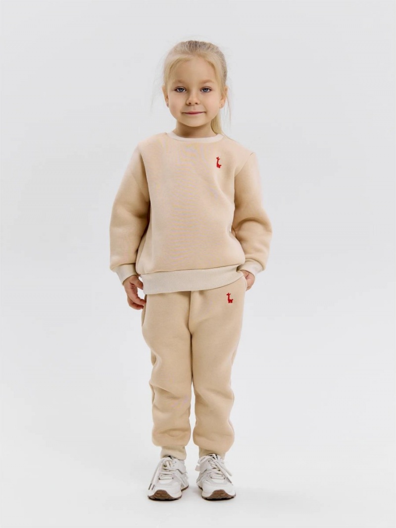 Костюм детский теплый с начесом из футера