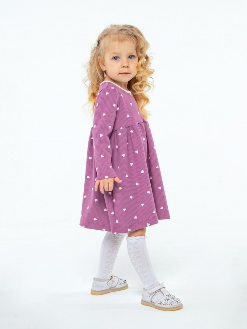 Платье детское в садик с длинным рукавом 