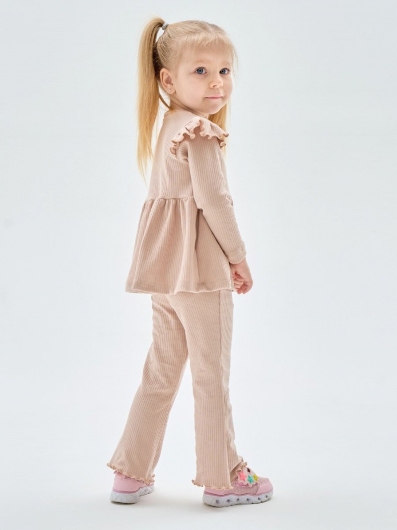 Костюм детский с брюками в рубчик