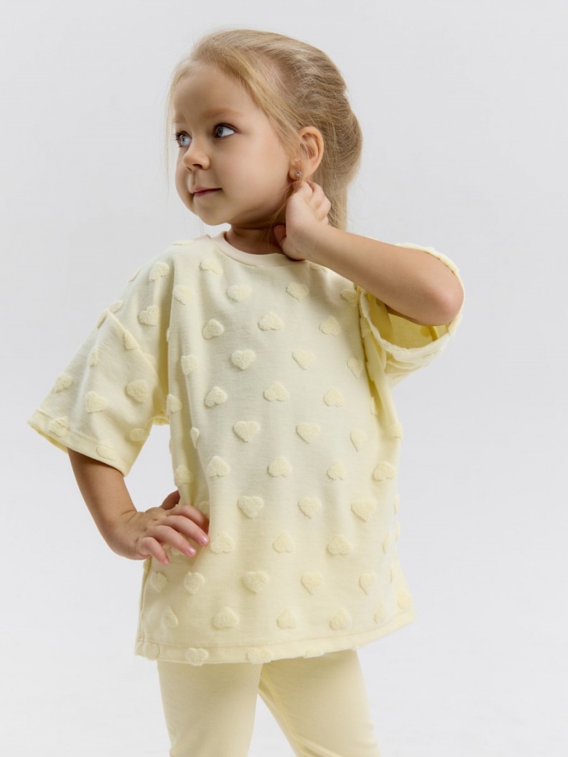 Костюм для девочки в садик футболка и леггинсы