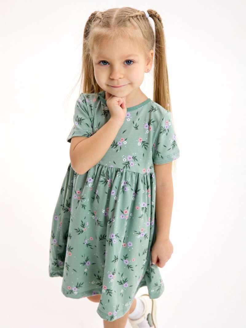 Платье нарядное в садик с коротким рукавом