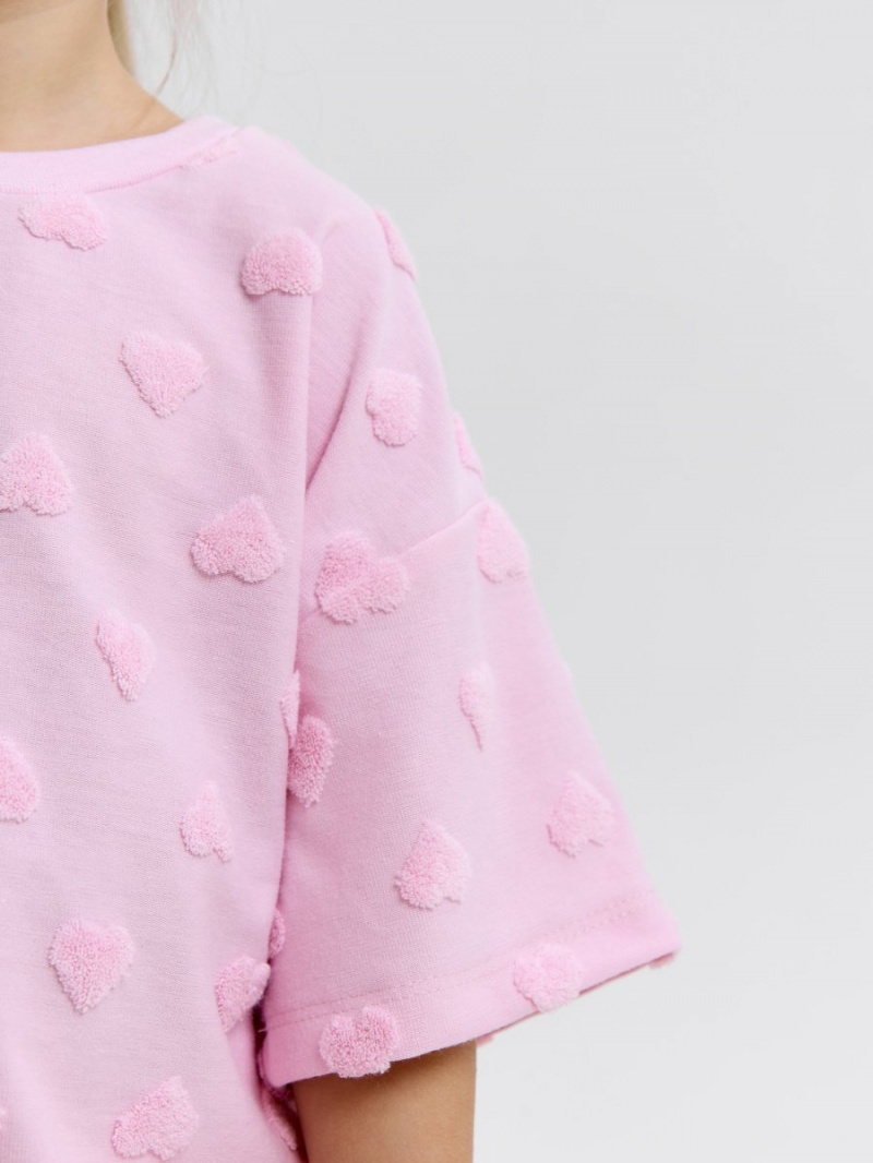 Нарядный костюм для девочки футболка и хлопковые лосины