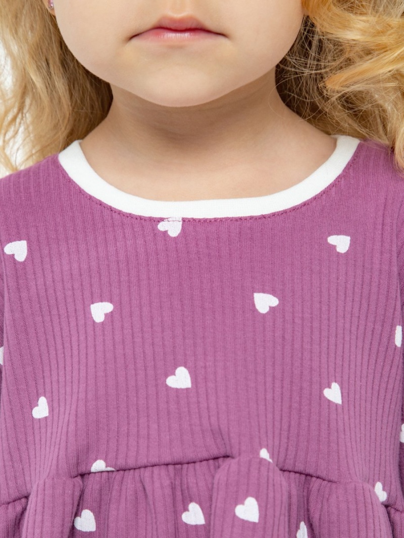 Платье детское в садик с длинным рукавом 