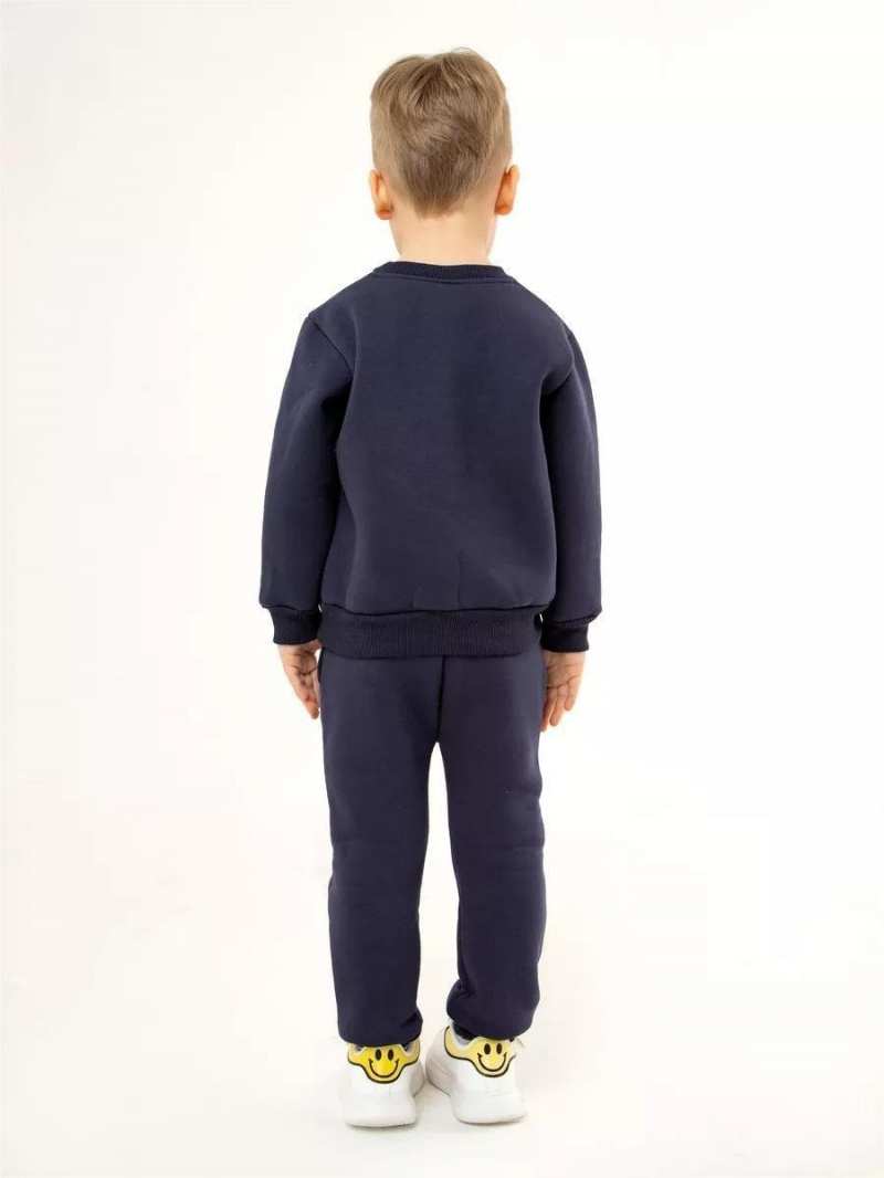 Детский костюм с начесом спортивный из футера