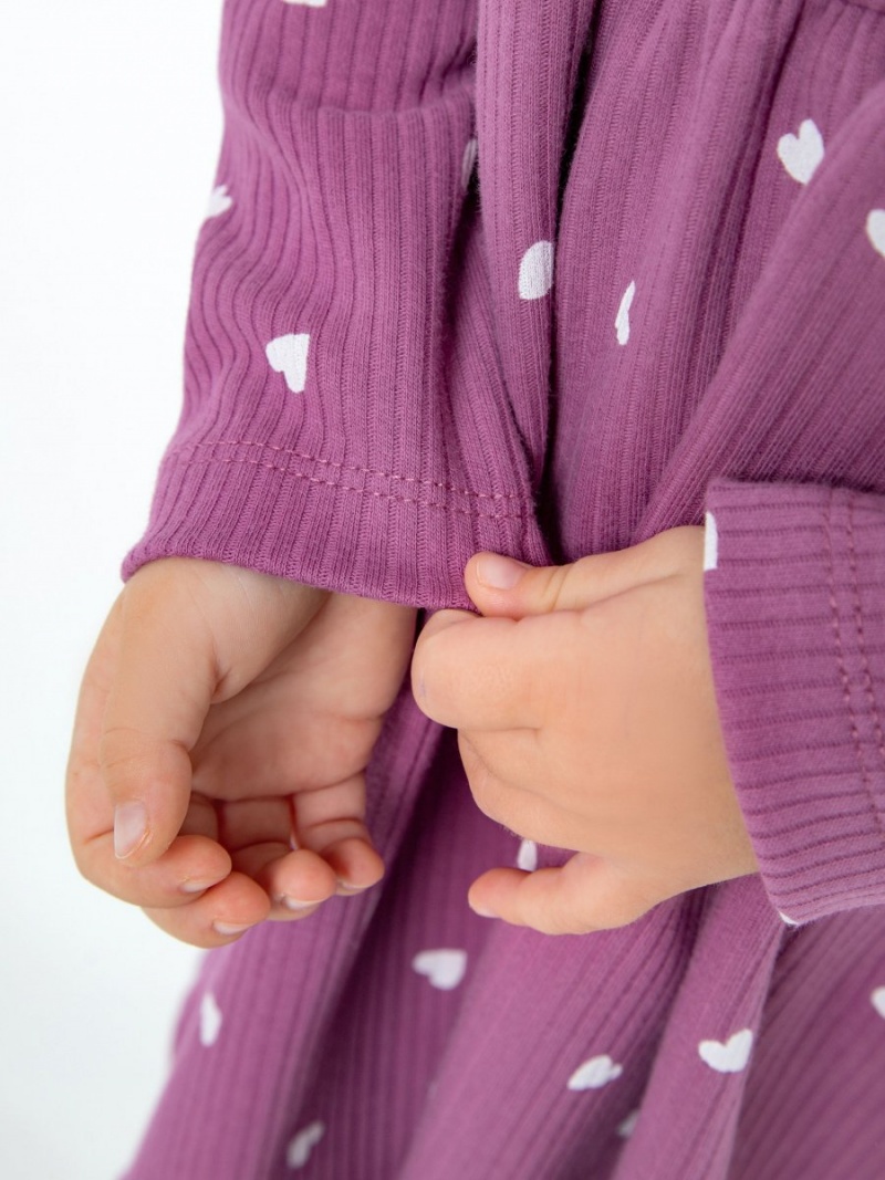 Платье детское в садик с длинным рукавом 